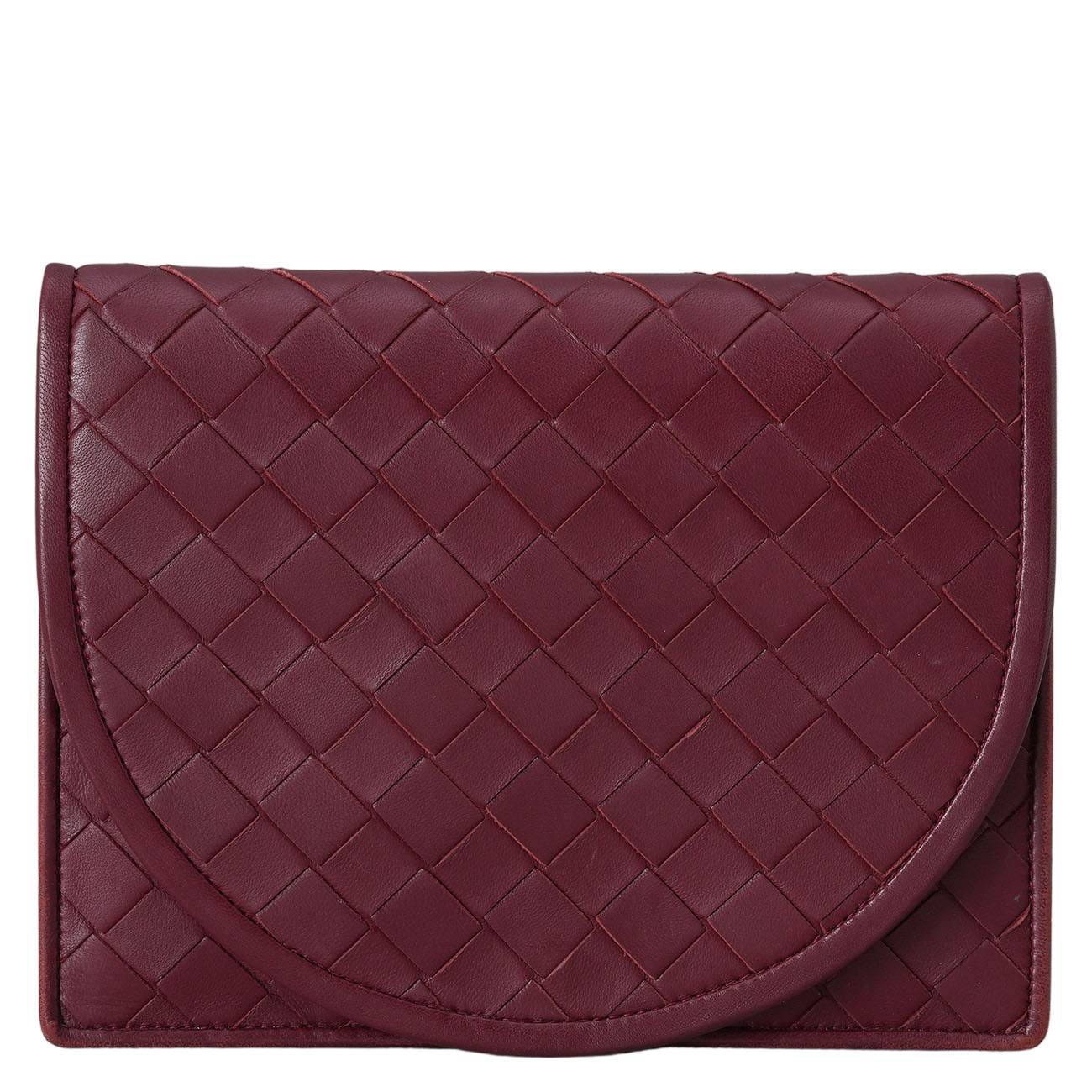 BOTTEGA VENETA(USED)보테가베네타 577812 인트레치아토 플랩 크로스백